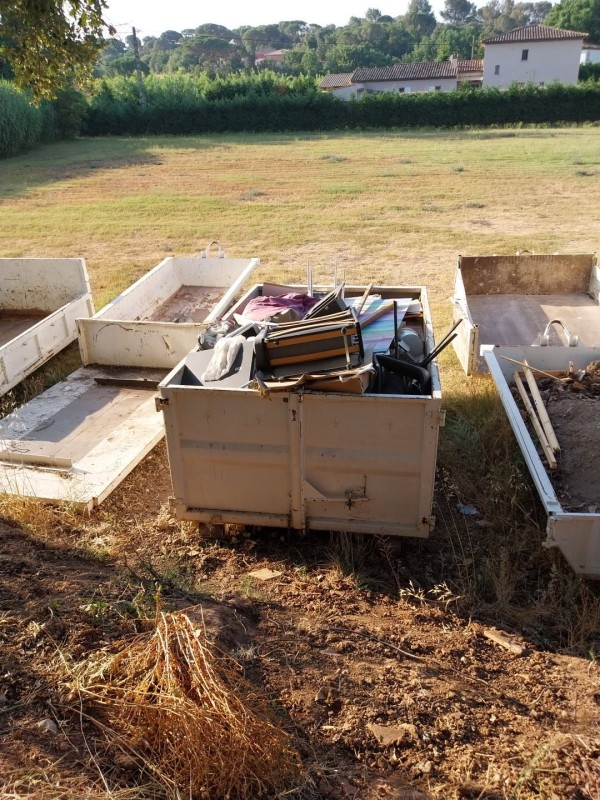 location benne dib entreprise btp evacuation dechet frejus saint raphael