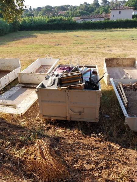 benne dib 9m3 pour déménagement