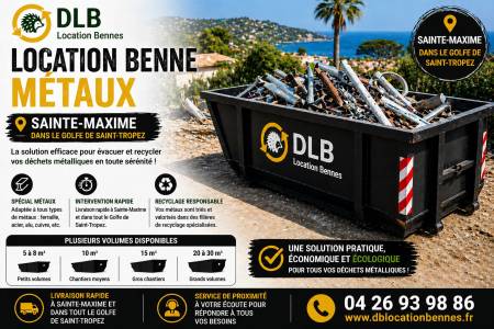 Notre zone d'activité pour ce service Location de benne 8m3 pour déchets divers après sinistre habitation avec tri des meubles brûlés et éléments endommagés